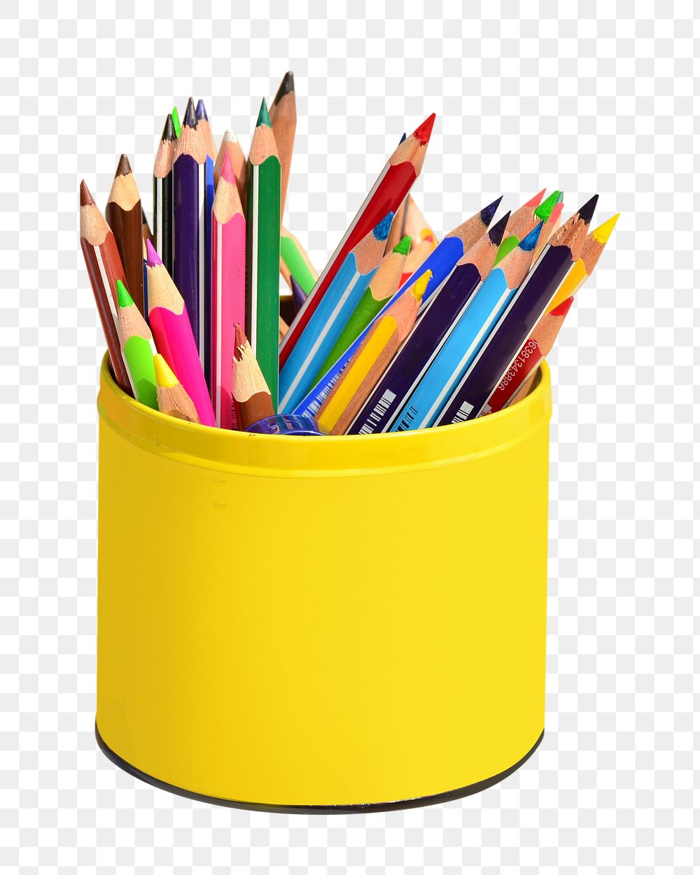 Color pencils png, transparent background