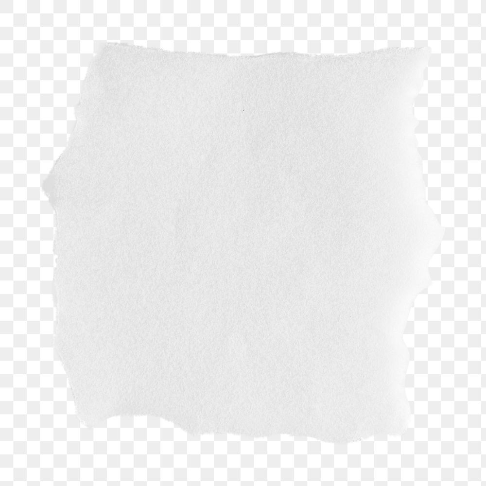 Ripped paper note png sticker, transparent background
