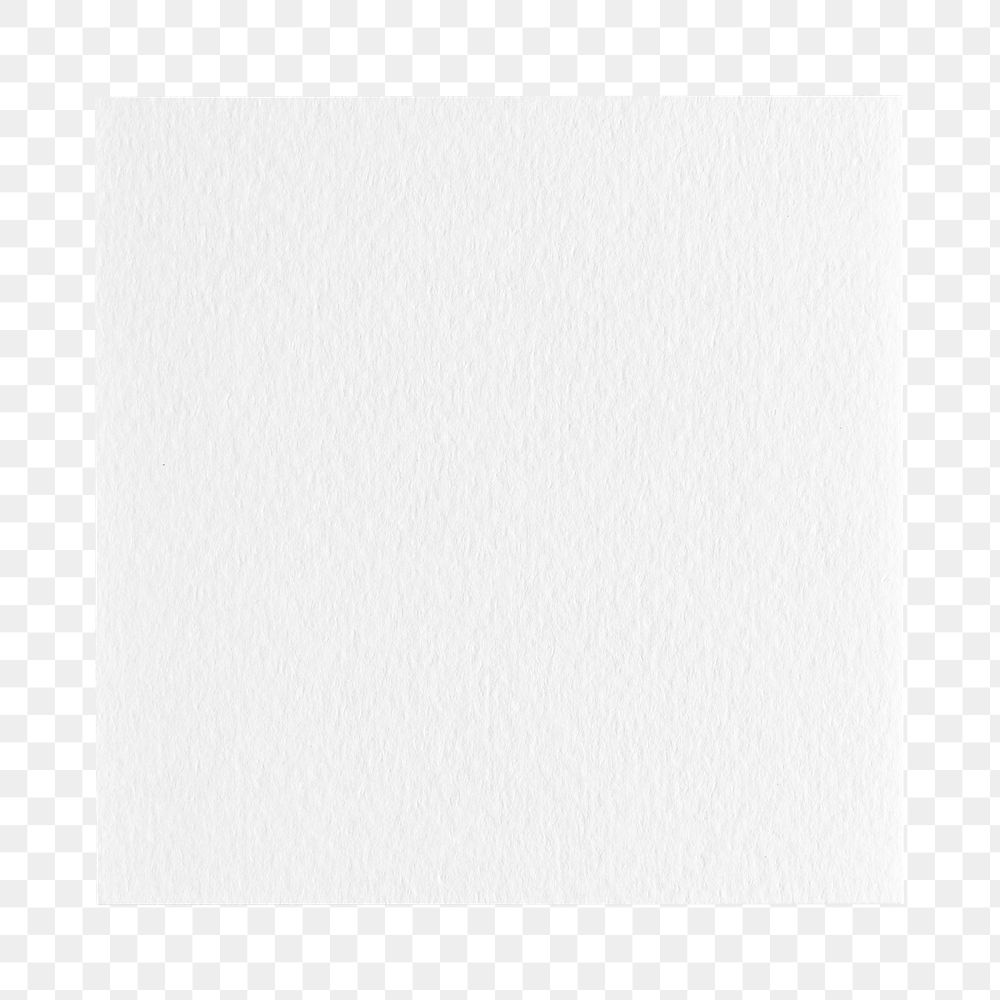 White notepad png sticker, transparent background