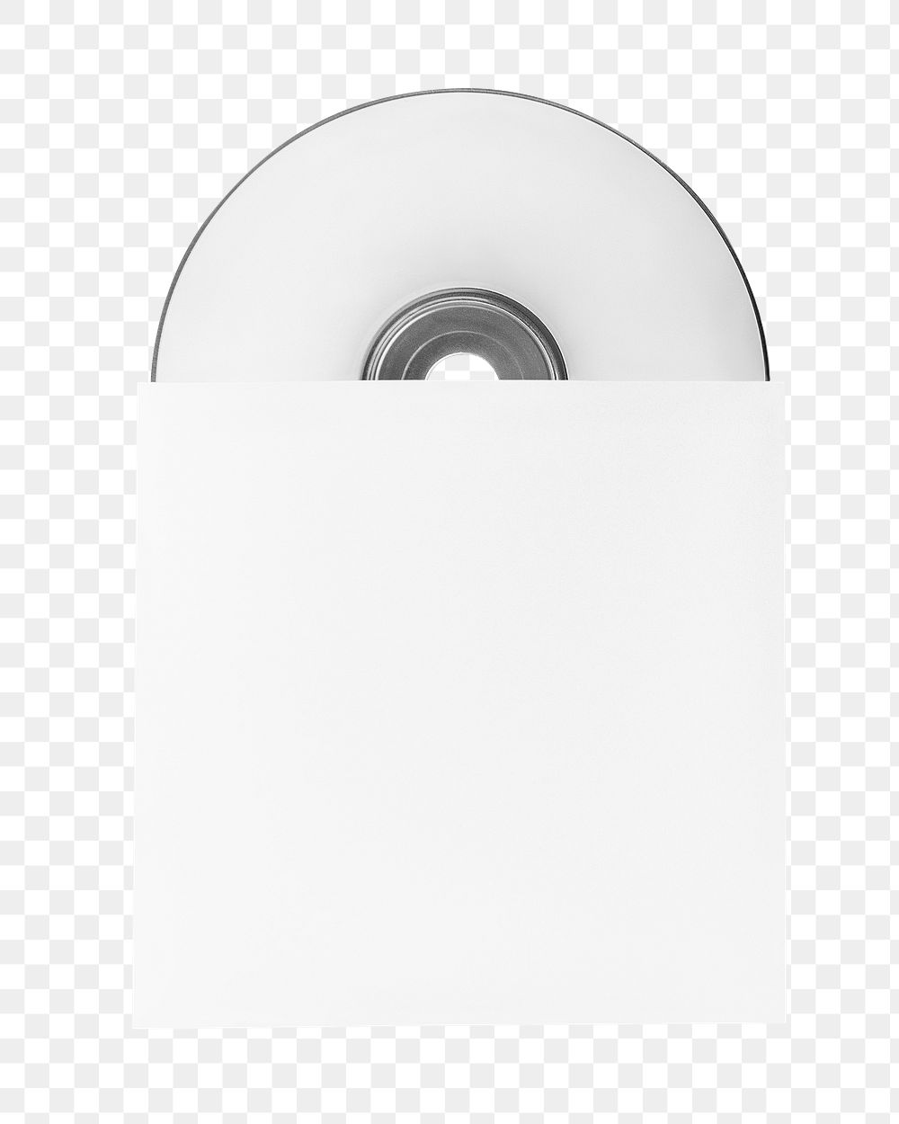 CD album cover png, transparent design