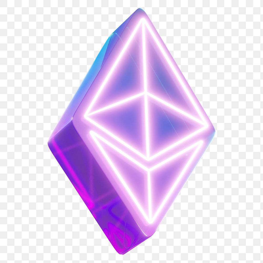 Ethereum icon png, transparent background. BANGKOK, THAILAND, 3 MARCH 2023