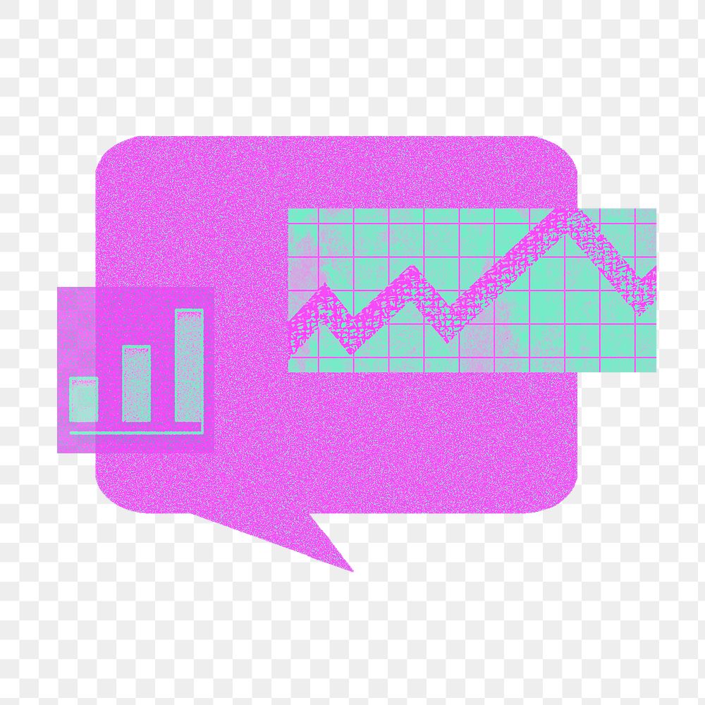 Business meeting png green & pink, transparent background