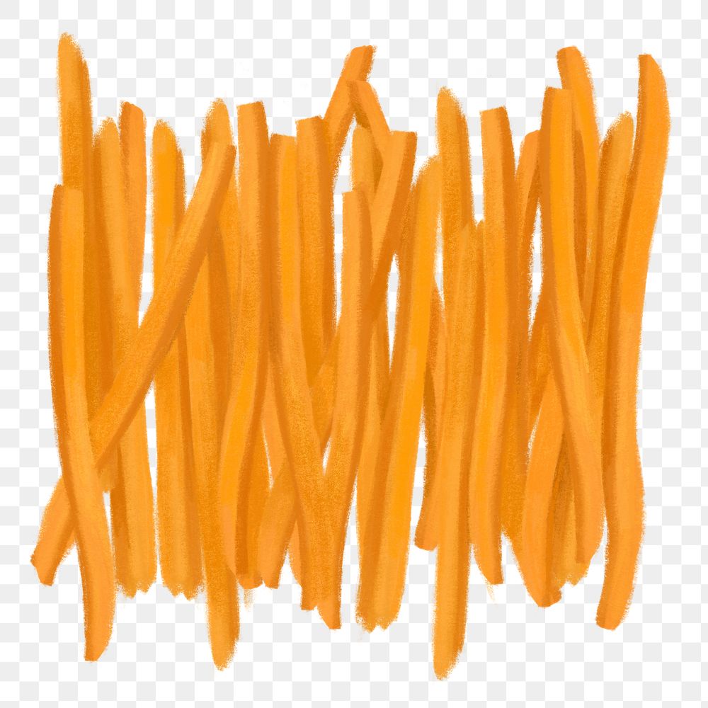 French fries png food illustration, transparent background