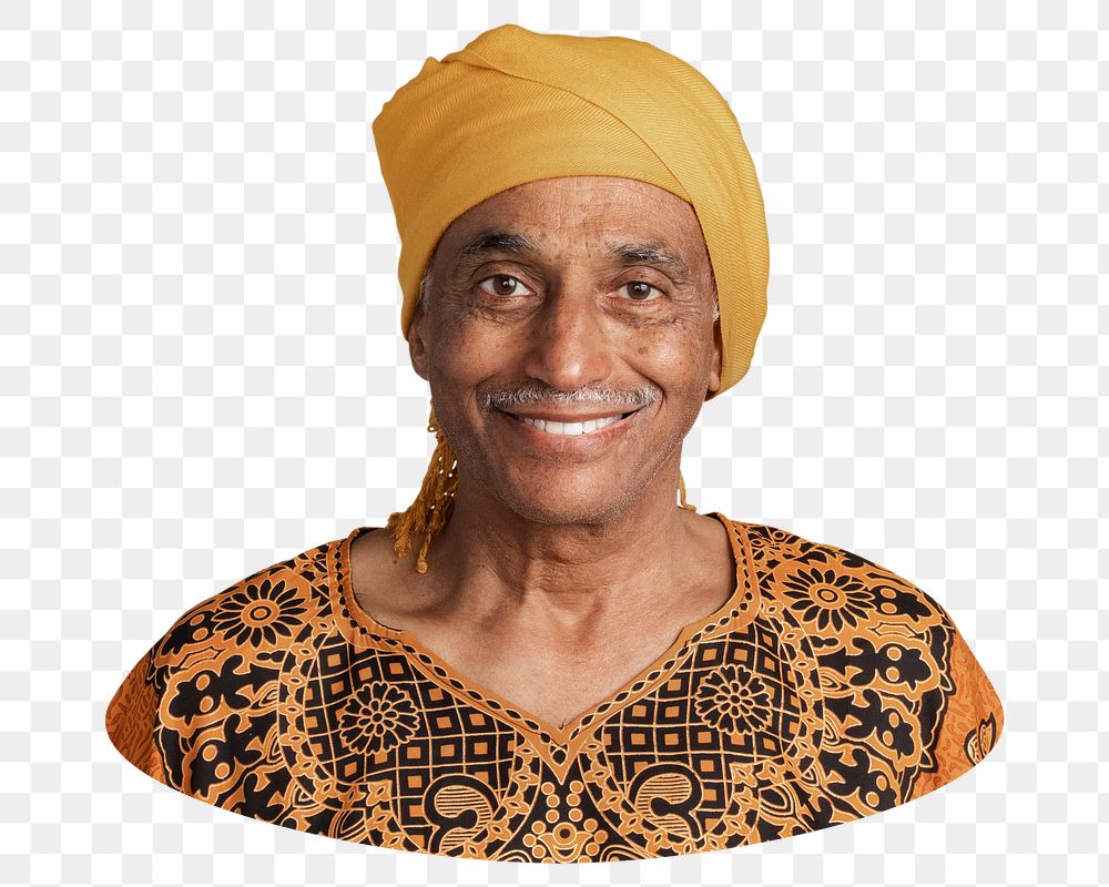 Png Indian man in traditional clothes sticker, transparent background