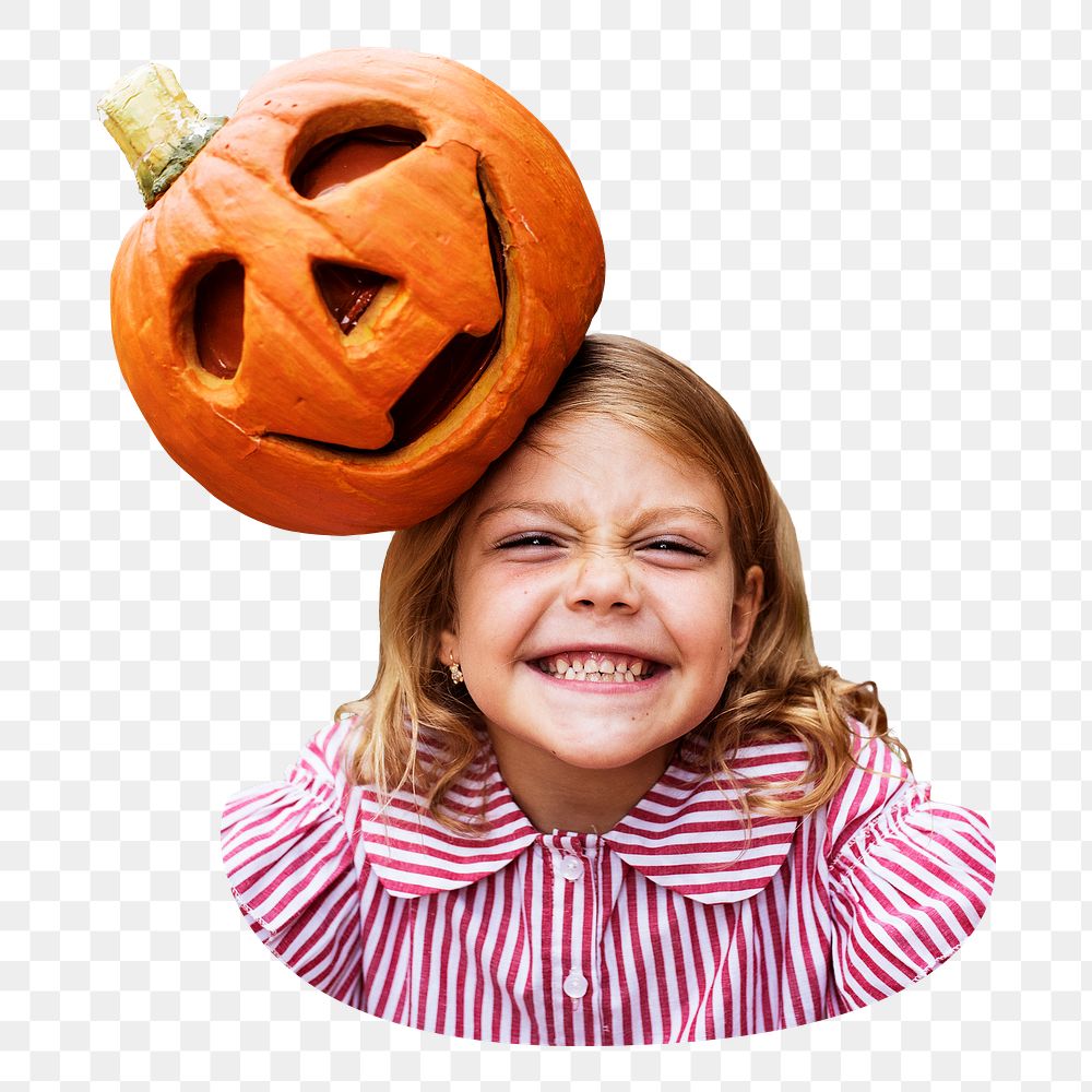 Halloween girl png, transparent background