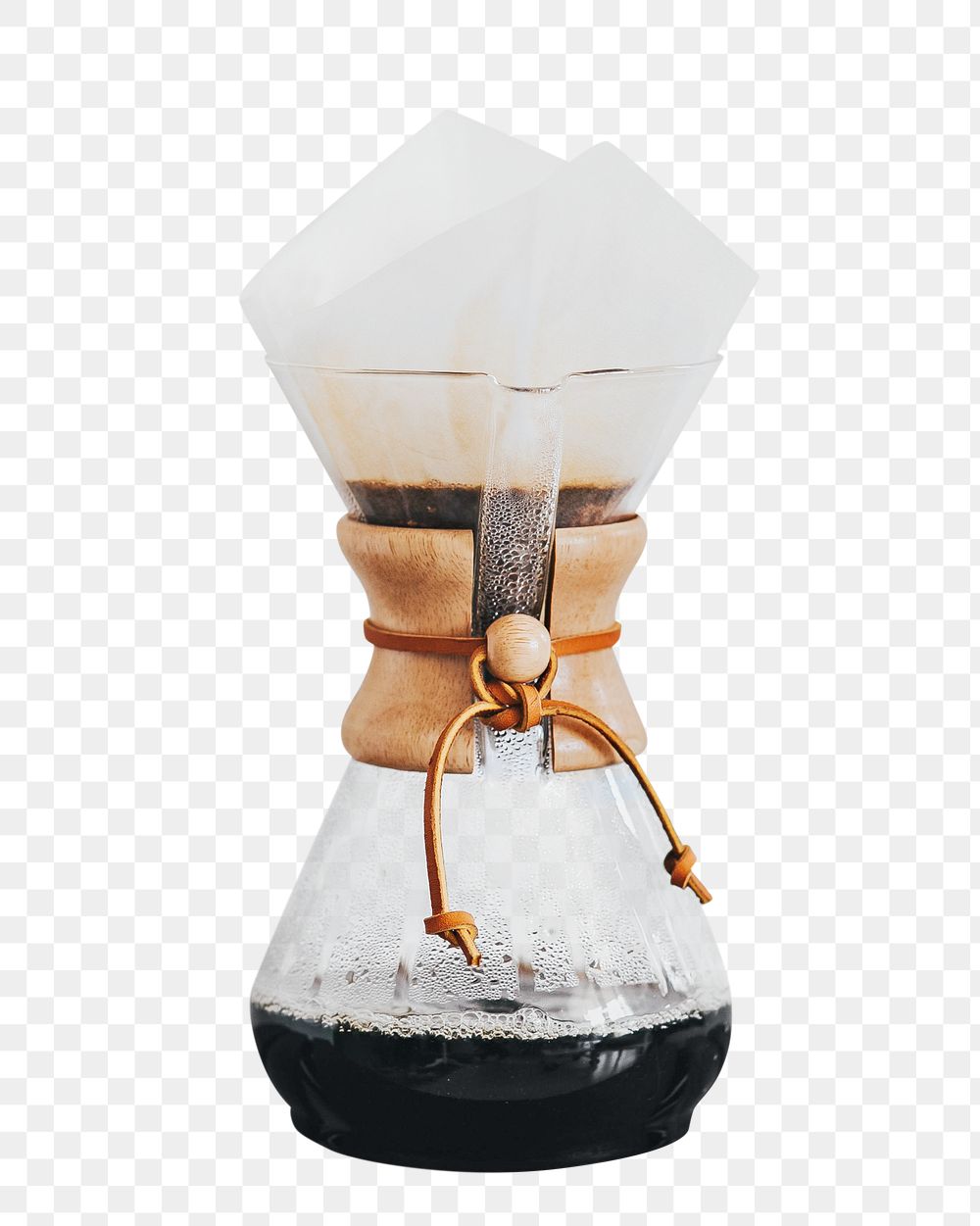 PNG Drip coffee, collage element, transparent background