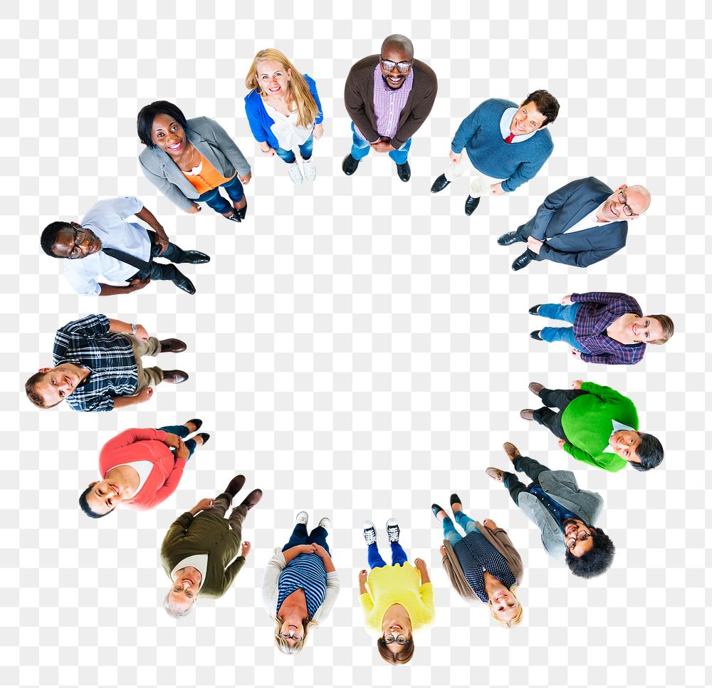 Png Business people team, transparent background