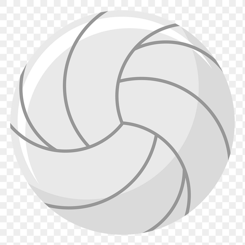 Volleyball png illustration, transparent background