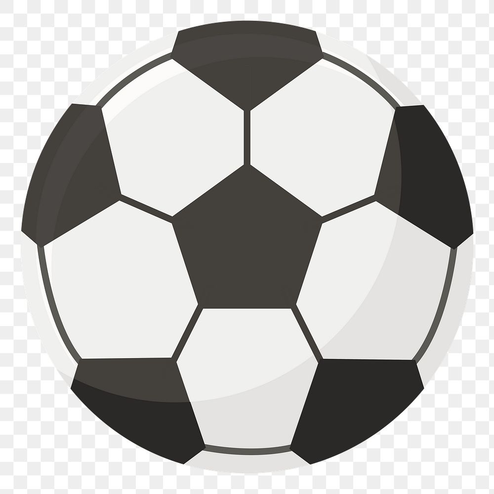 Soccer ball png illustration, transparent background