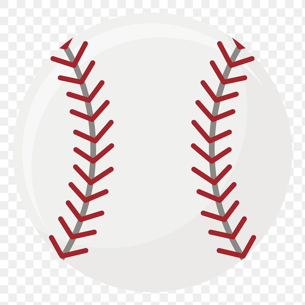 Baseball png illustration, transparent background