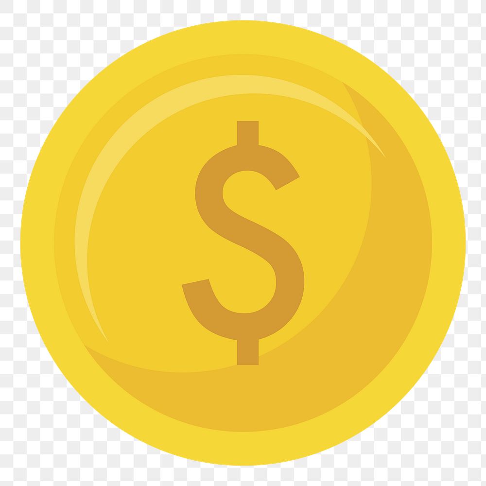 Dollar currency png illustration, transparent background