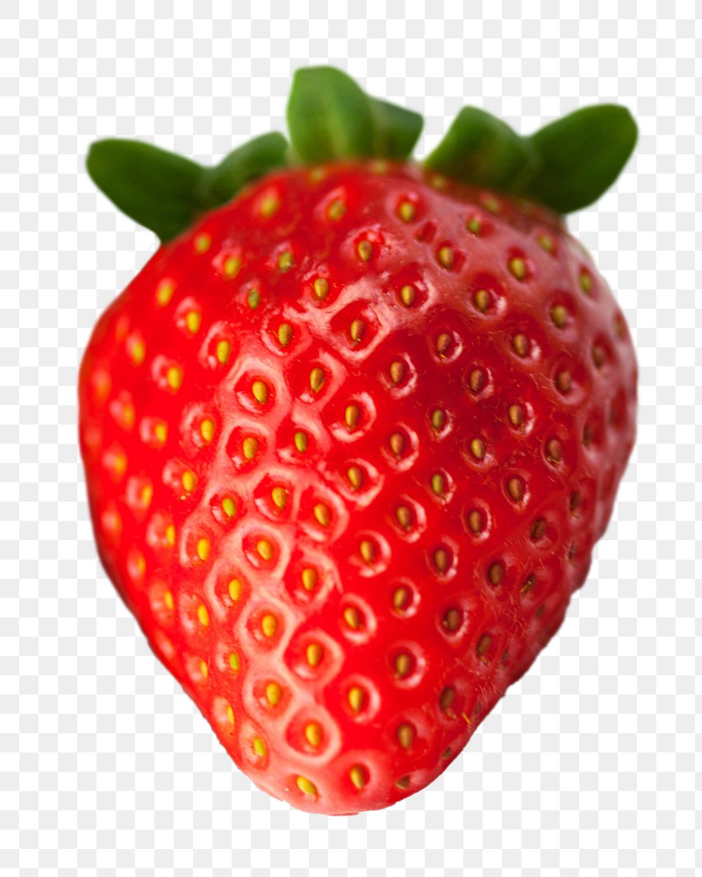 Strawberry fruit png, transparent background