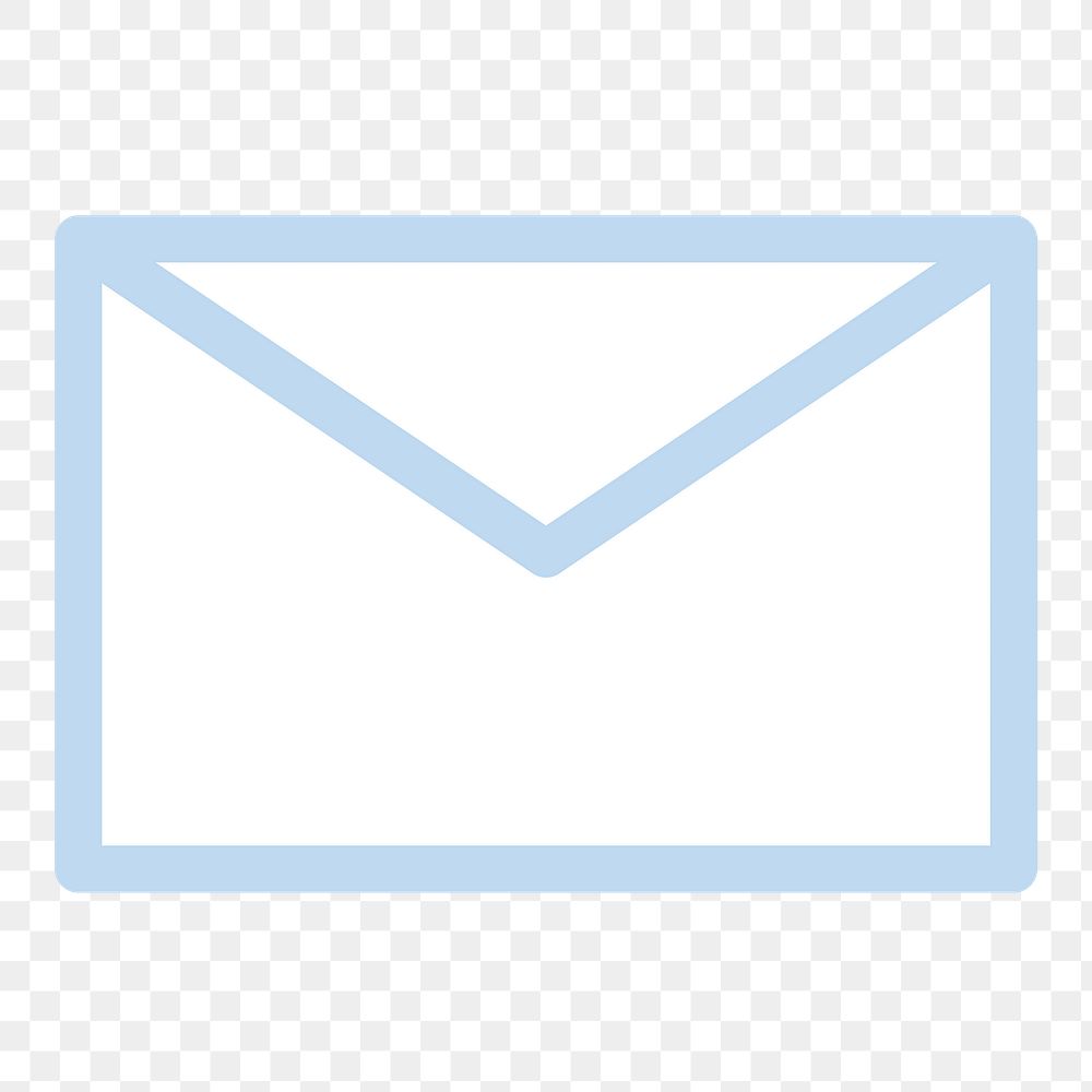 Message png icon, transparent background