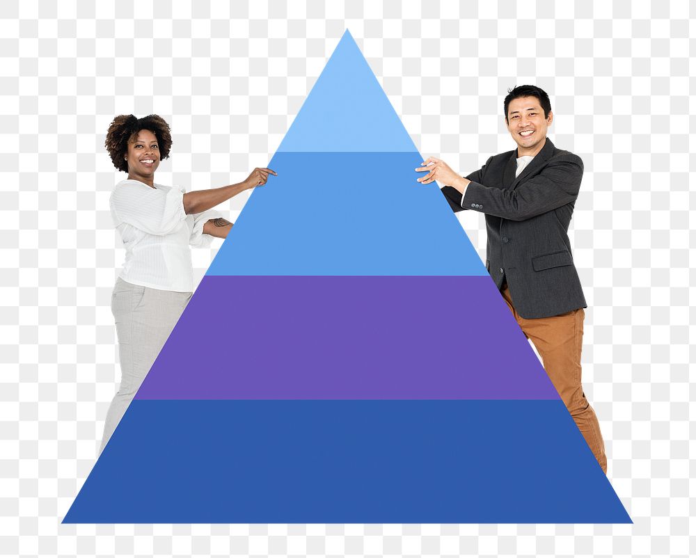 Hierarchy png element, transparent background