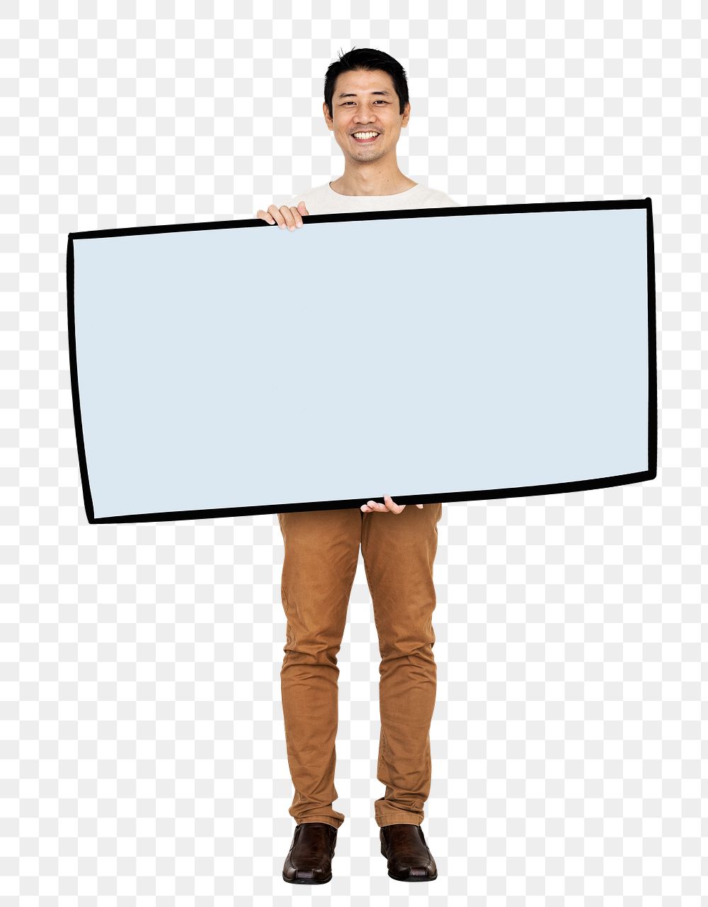 Message box png element, transparent background