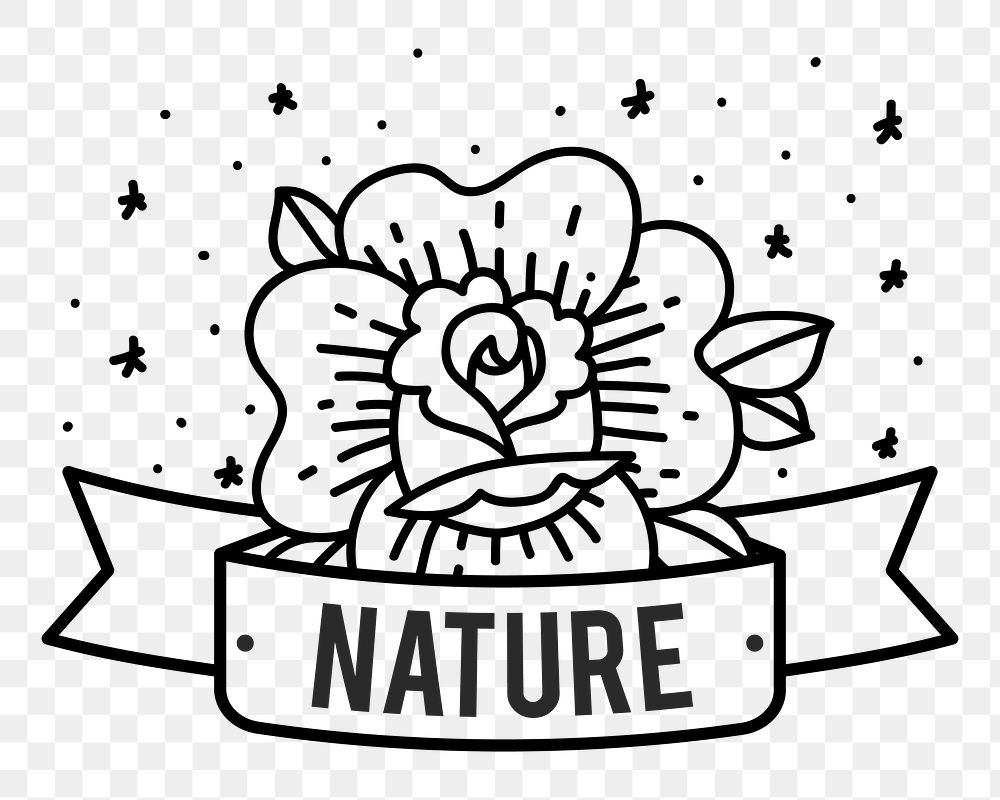 PNG nature logo transparent background