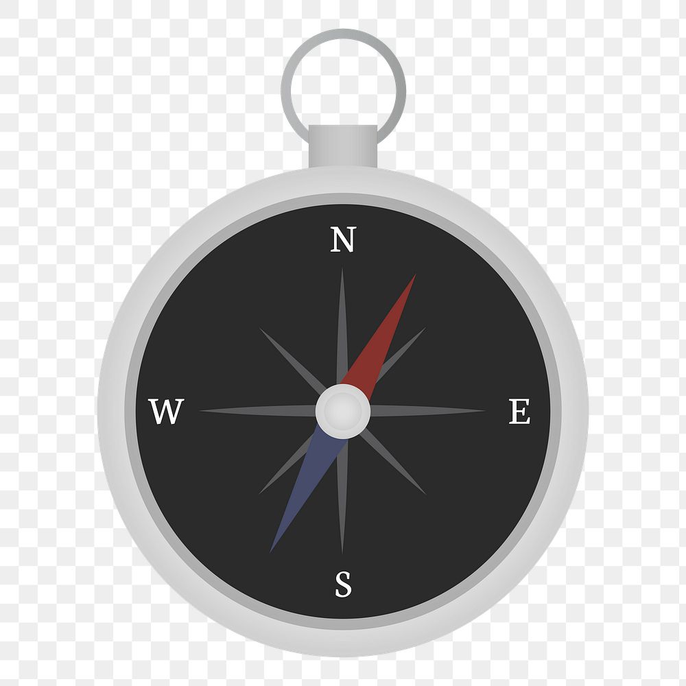 Png Compass Direction element, transparent background