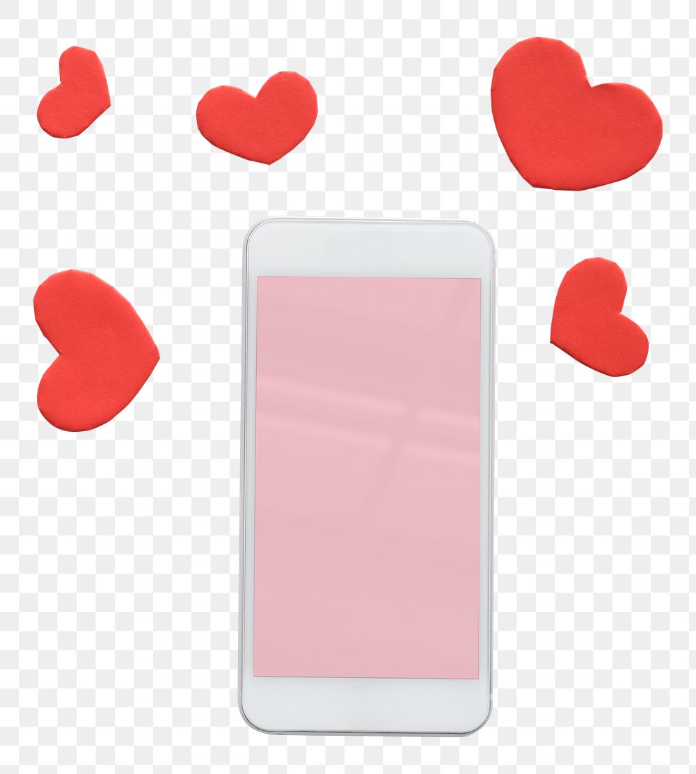 PNG Valentine's online dating transparent background