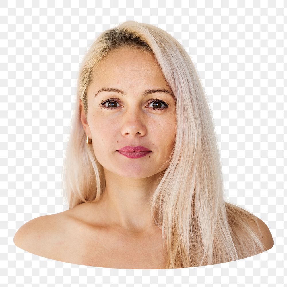 Woman png element, transparent background