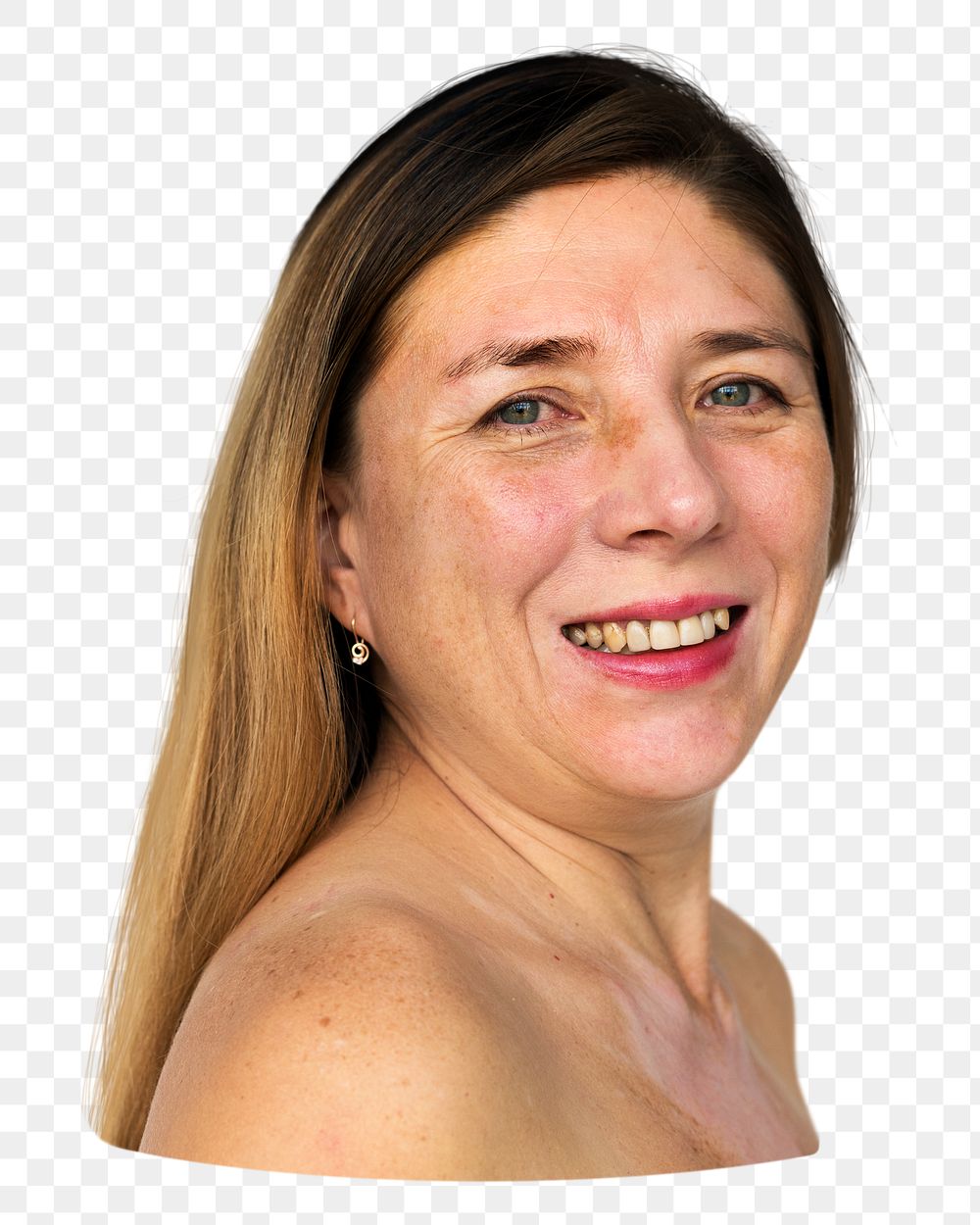 Woman png element, transparent background