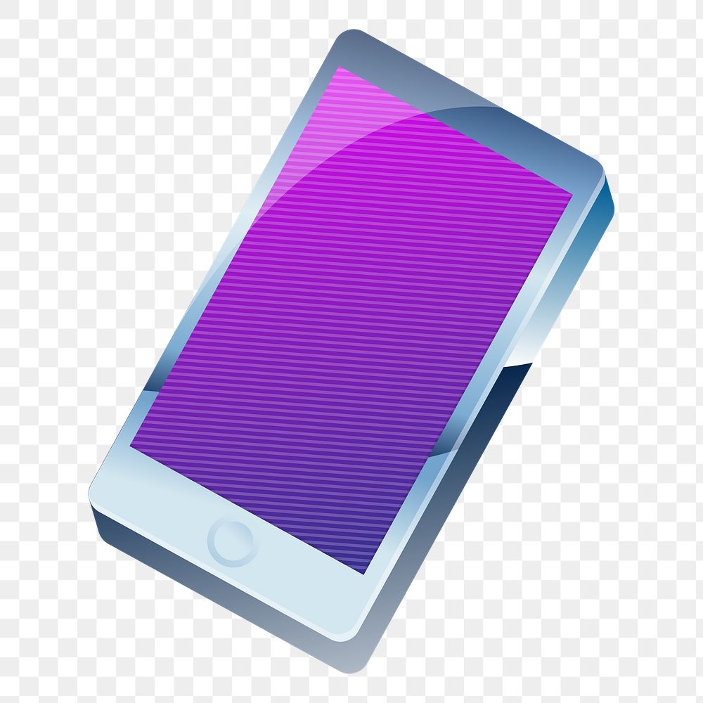 PNG Smartphone Digital Device Technology Concept sticker, transparent background