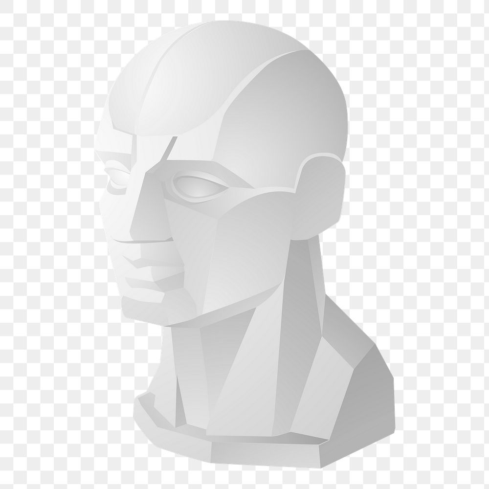 AI png 3D illustration, transparent background