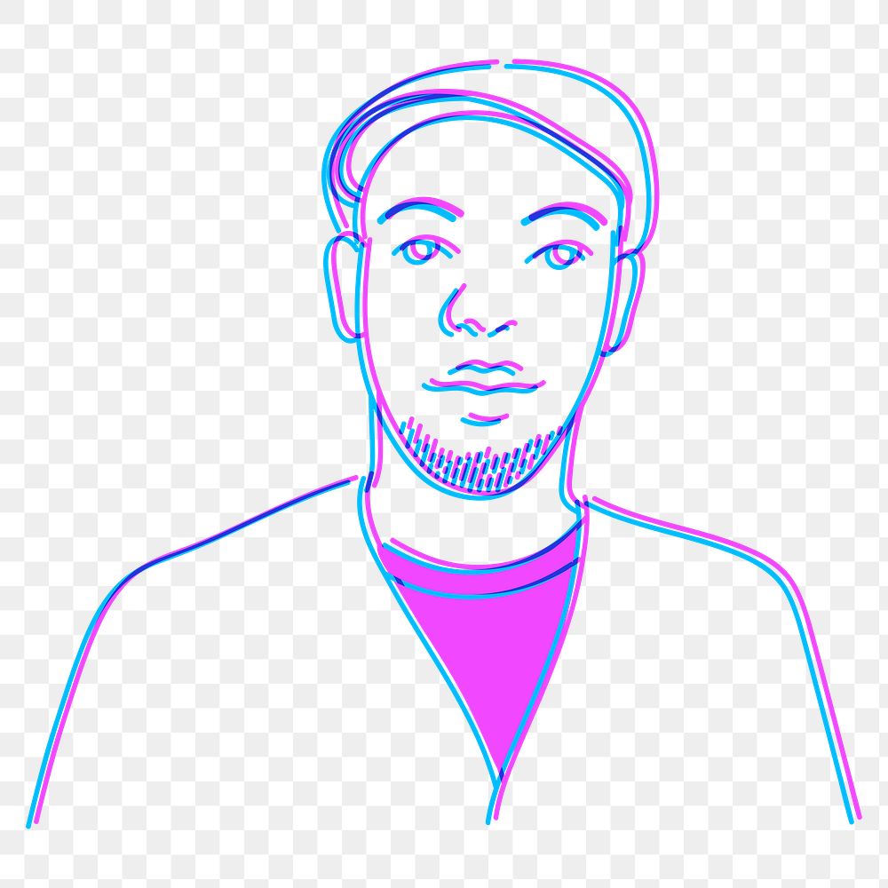 Man  png, transparent background