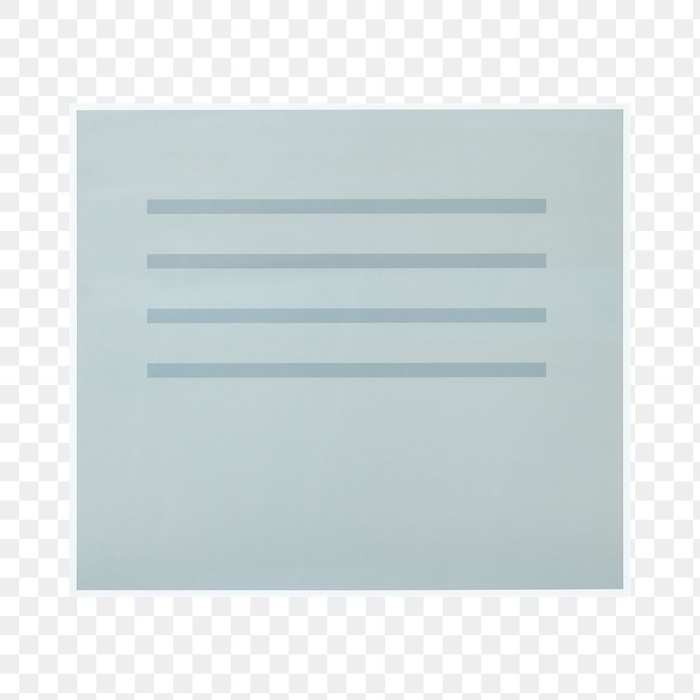 PNG Document paper icon transparent background