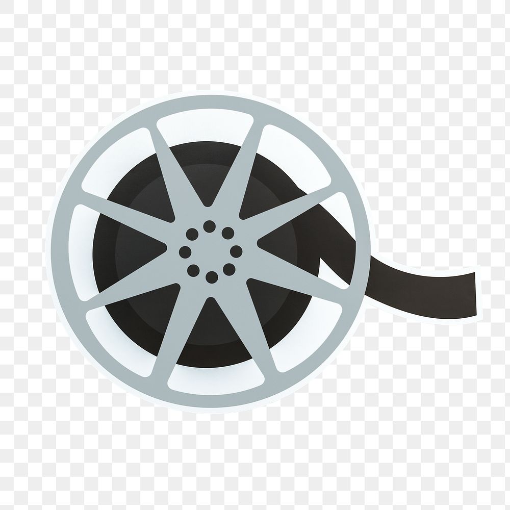 PNG Movie reel icon transparent background