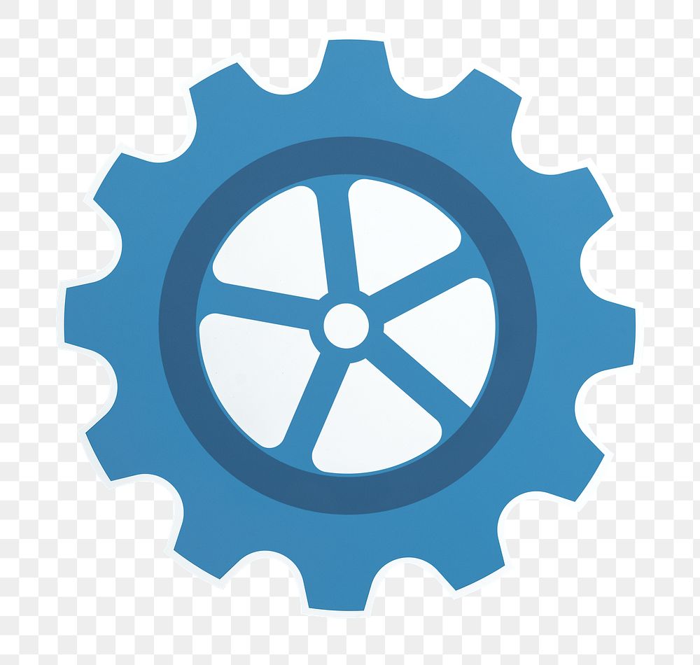 PNG Gear icon transparent background