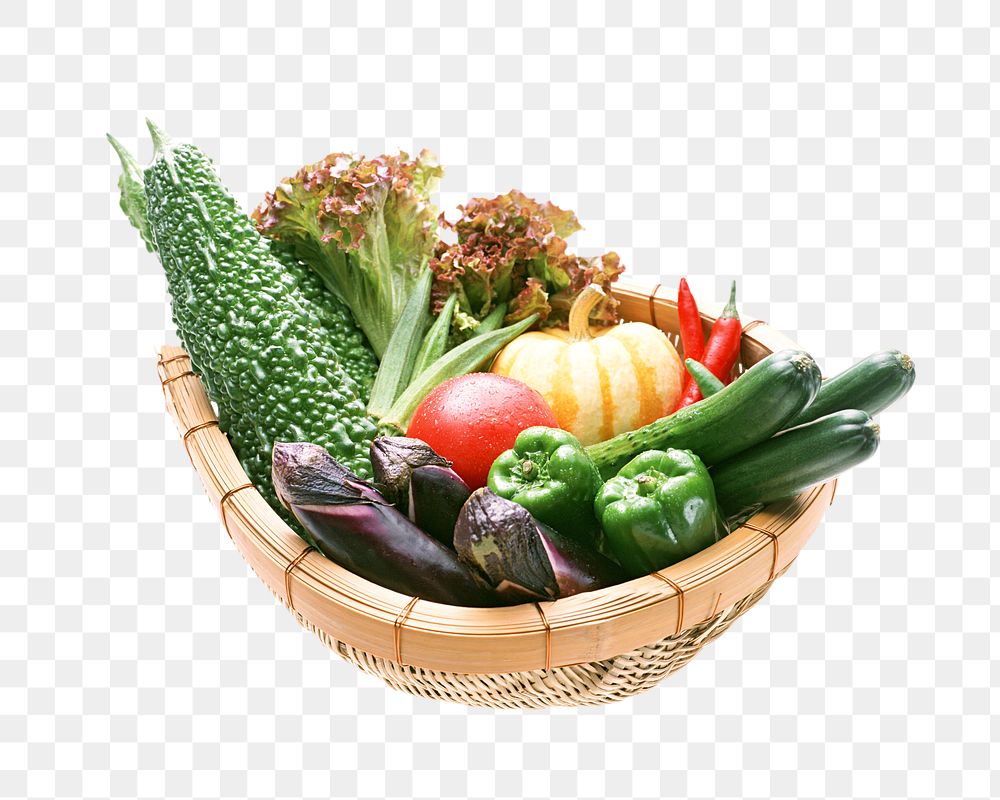 PNG Vegetables, collage element, transparent background