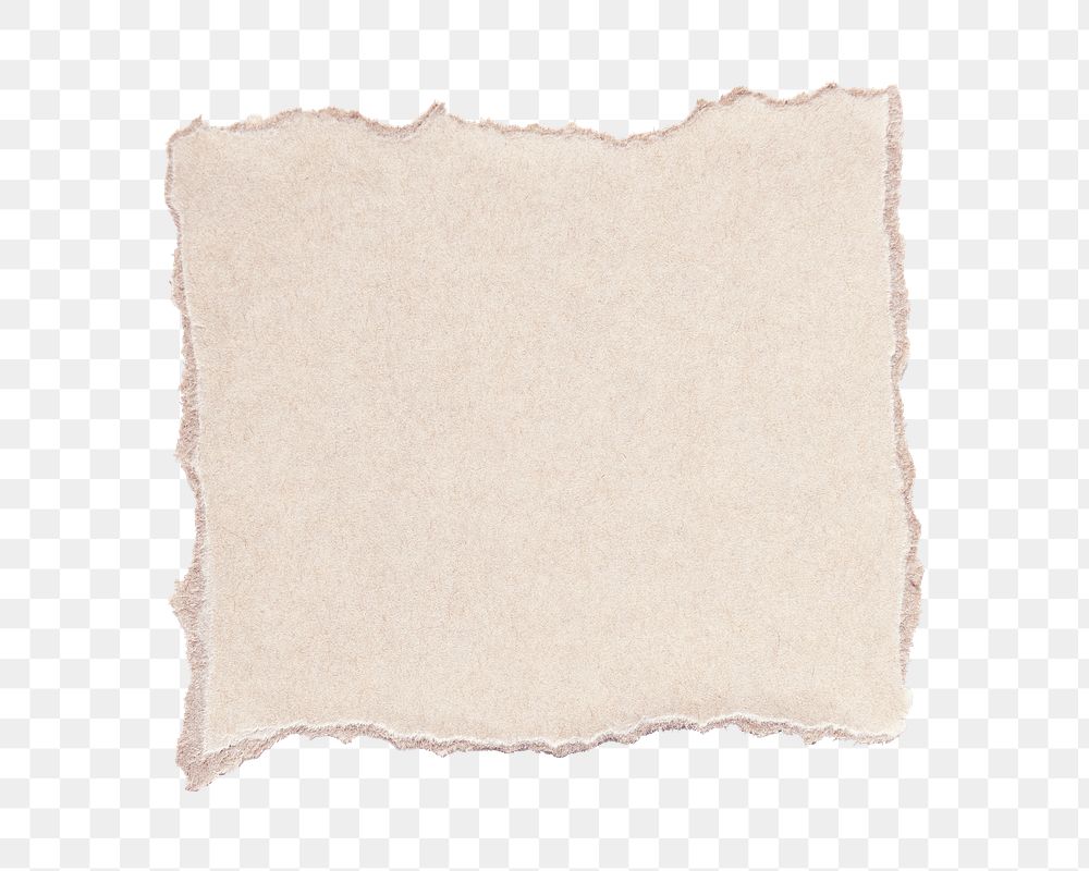 Ripped paper png transparent background