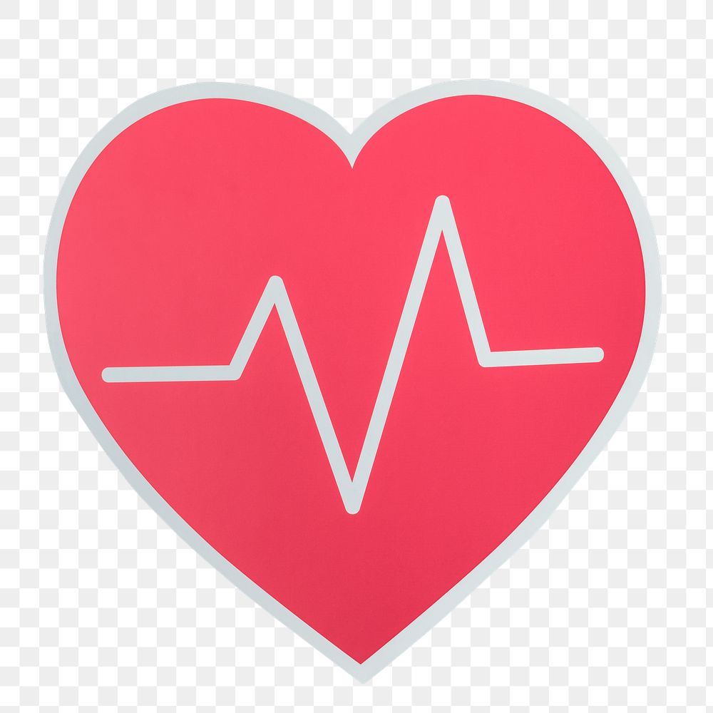 PNG Heart disease medicine icon transparent background