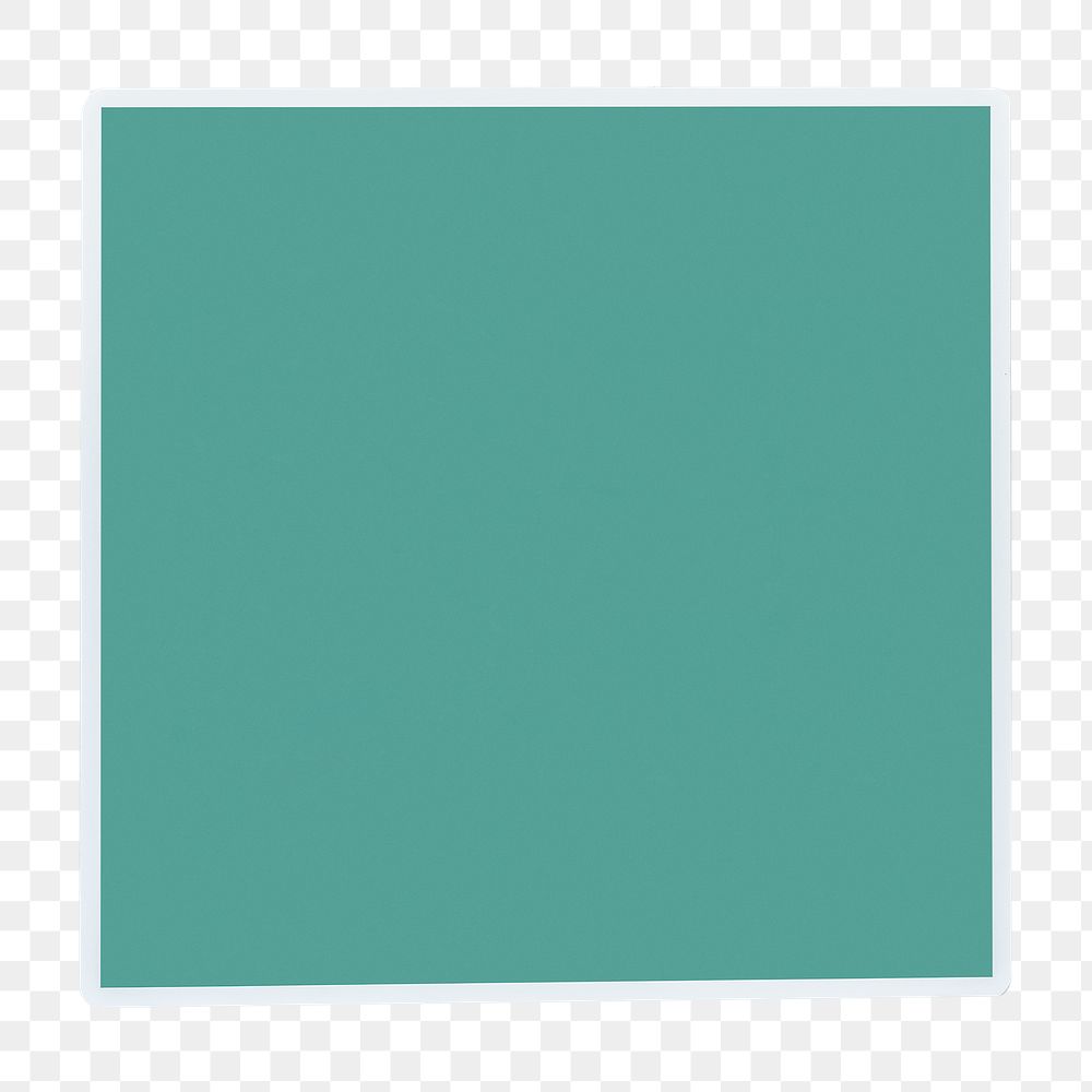 PNG green square transparent background