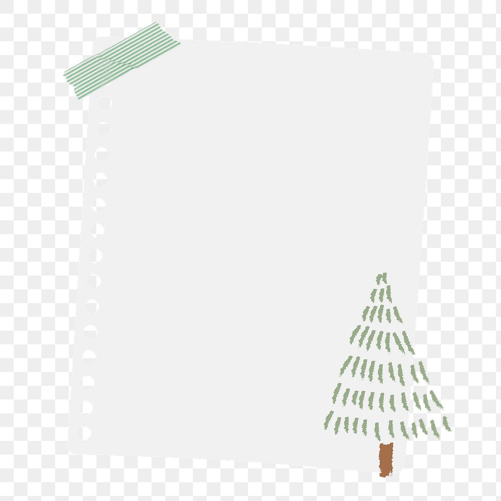 Notepaper png, transparent background