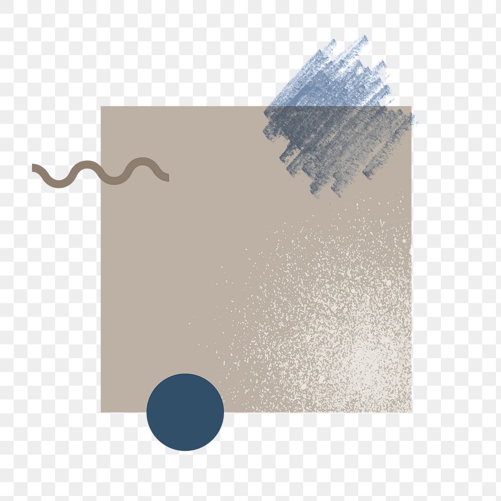 Neo memphis png element, transparent background
