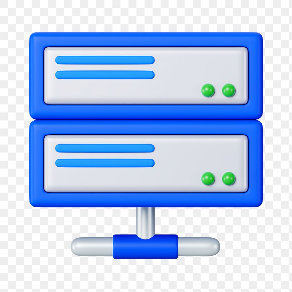 PNG 3D computer drives, element illustration, transparent background
