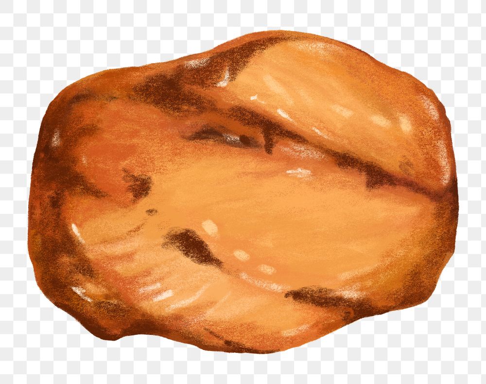 Grilled chicken png food illustration, transparent background