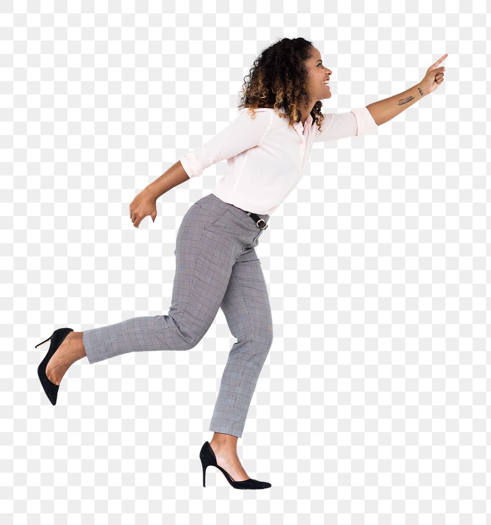 Businesswoman png element, transparent background