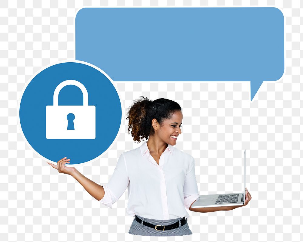 Speech bubble png element, transparent background