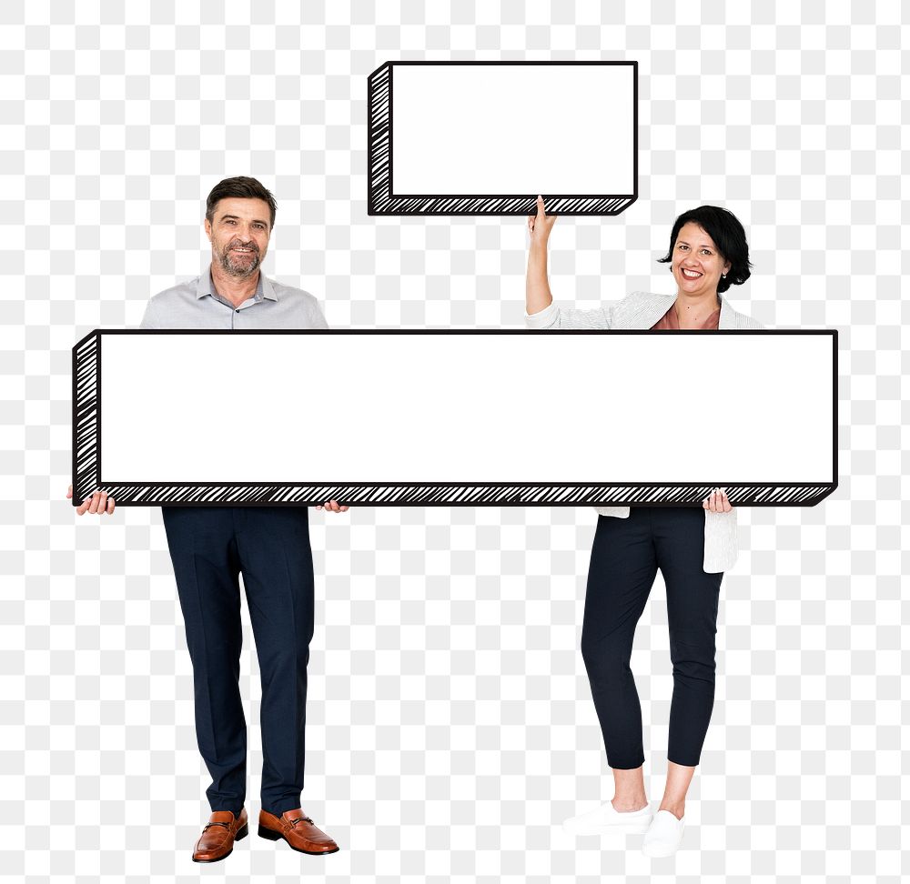 Message boxes png element, transparent background