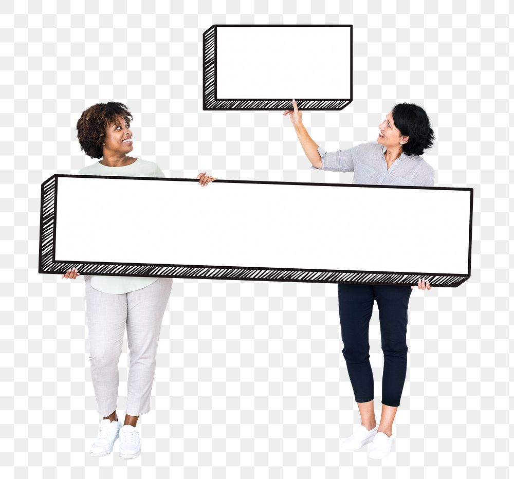 Message boxes png element, transparent background