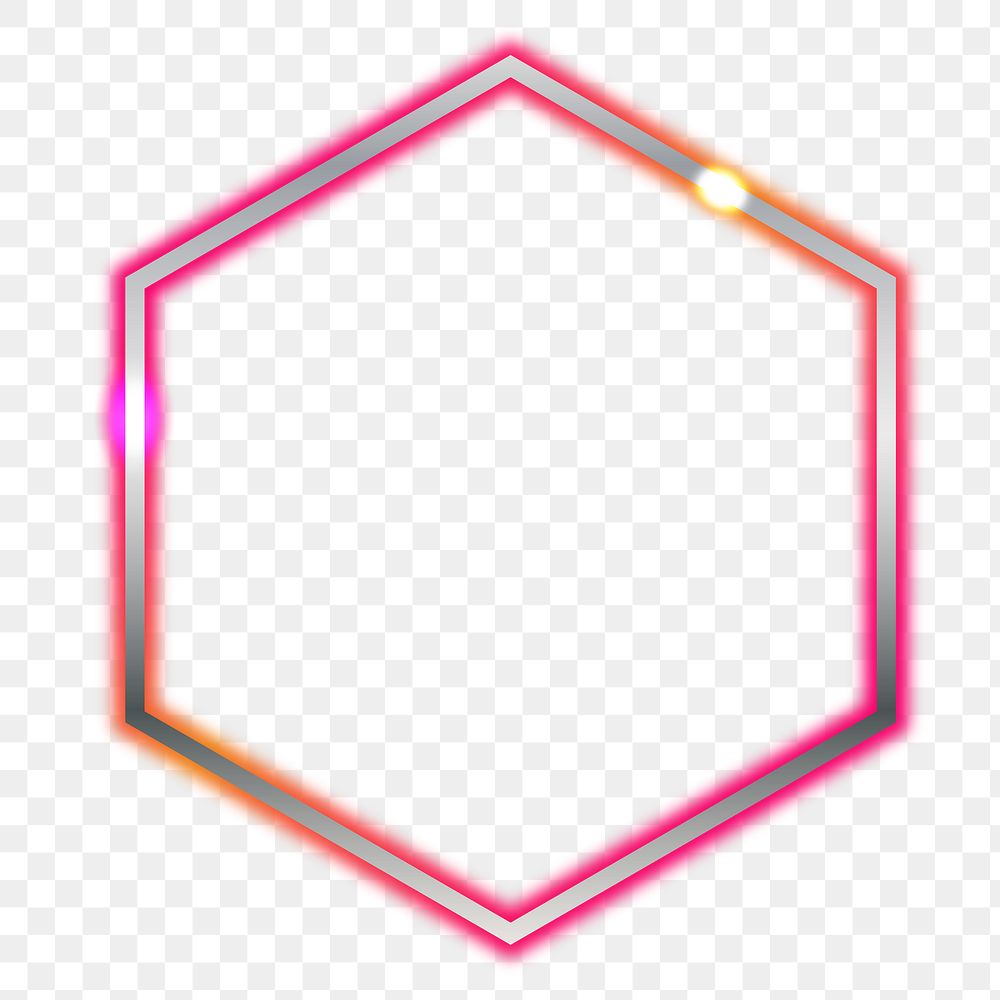 Png futuristic geometric shape copyspace, transparent background