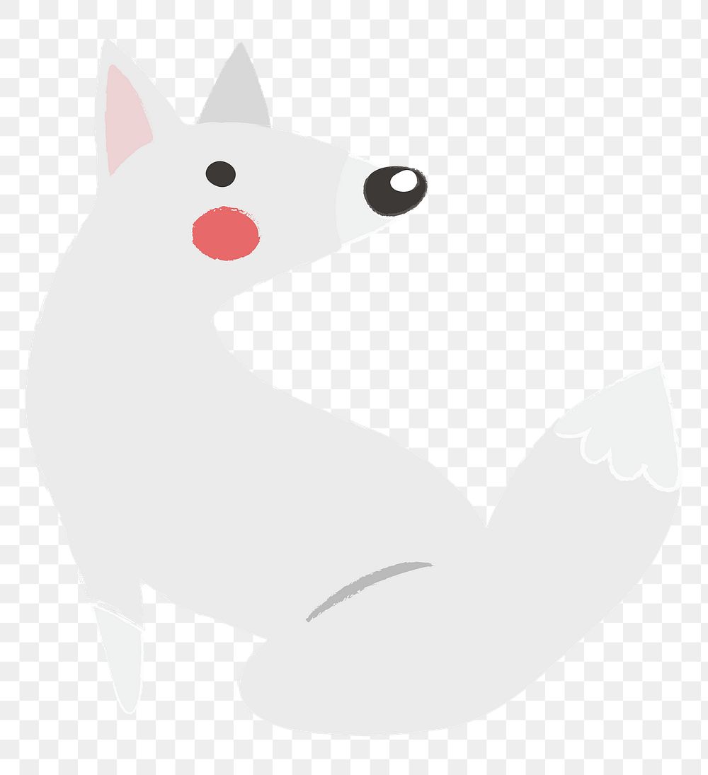 Fox png illustration, transparent background