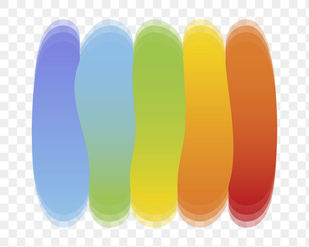 LGBTQ pride rainbow png, transparent background