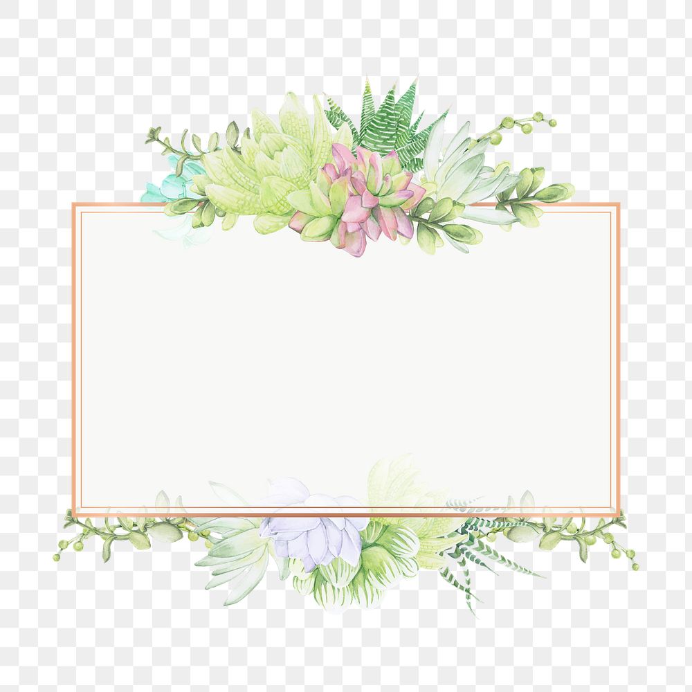 Watercolor flowers png badge, transparent background