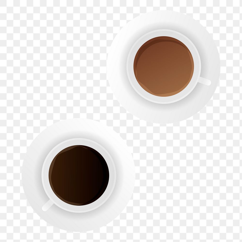 Png hot coffee cup element, transparent background