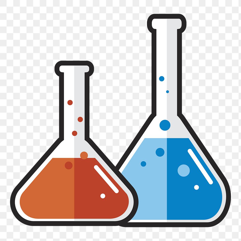 Laboratory instruments png illustration, transparent background