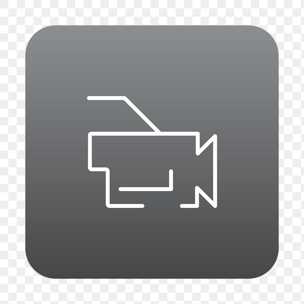 PNG camera icon transparent background