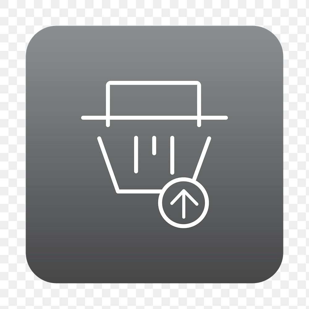 PNG online shopping icon transparent background